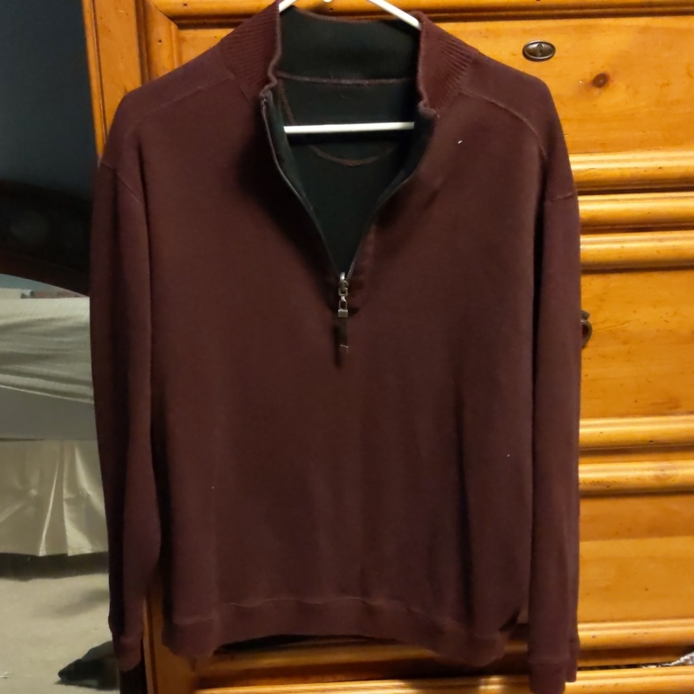 Quarter zip sweater